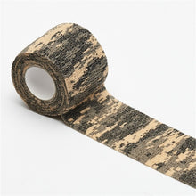 Load image into Gallery viewer, 5cmx4.5m Camping Camo Outdoor Hunting Shooting Tool Camouflage Stealth Tape Waterproof Wrap Durable Sports Safety