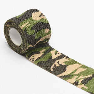 5cmx4.5m Camping Camo Outdoor Hunting Shooting Tool Camouflage Stealth Tape Waterproof Wrap Durable Sports Safety