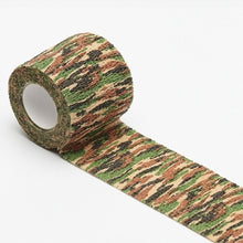 Load image into Gallery viewer, 5cmx4.5m Camping Camo Outdoor Hunting Shooting Tool Camouflage Stealth Tape Waterproof Wrap Durable Sports Safety