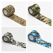 Load image into Gallery viewer, 5cmx4.5m Camping Camo Outdoor Hunting Shooting Tool Camouflage Stealth Tape Waterproof Wrap Durable Sports Safety